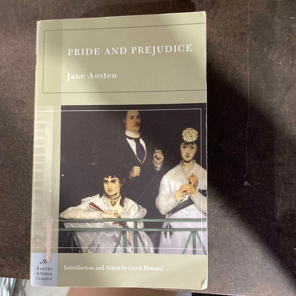 Pride and prejudice by Jane Austen